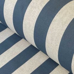 Broad-Stripe-Indigo-Natural Fabric Tinsmiths