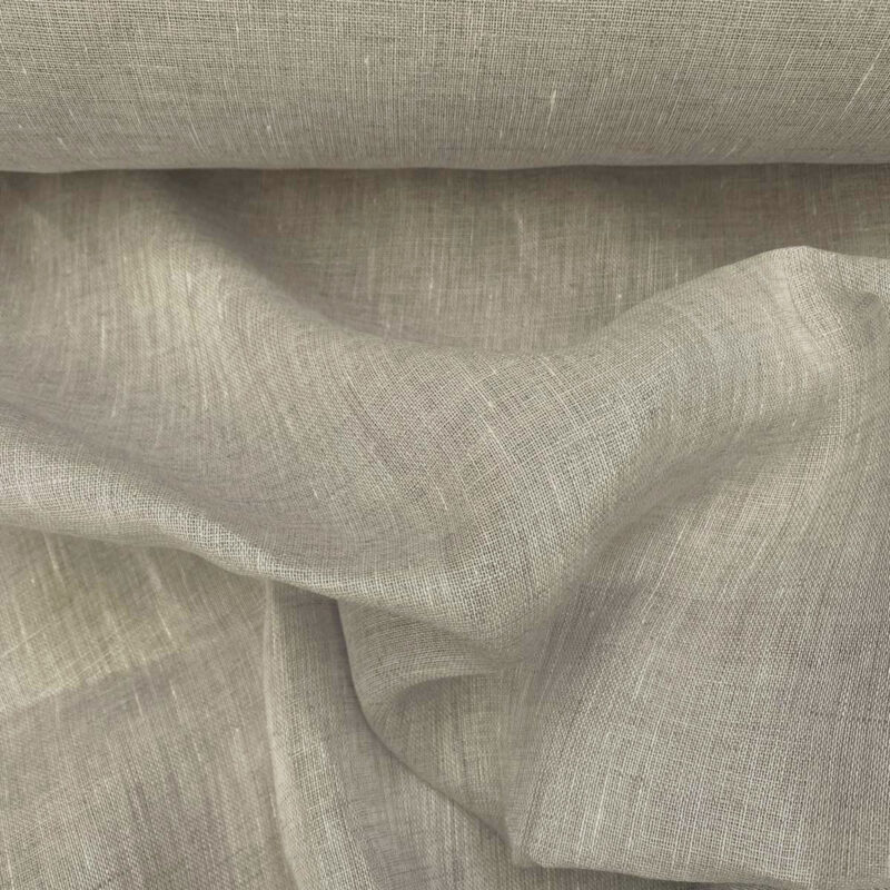 Extra Wide Linen Sheer Natural