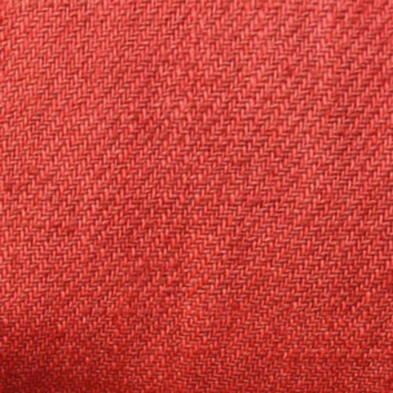 Hand dyed Linen Twill Red