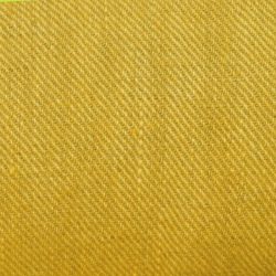 Hnad dyed Linen Twill Yellow