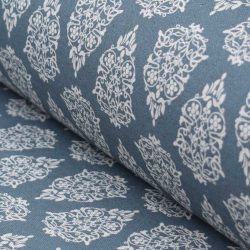 Izmir Fabric Blue Steel
