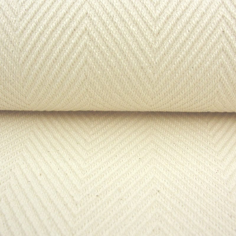 Cotton Herringbone Plantation Fabric