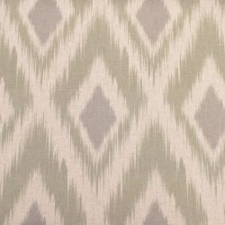 Extra Wide Ikat Sage Fabric