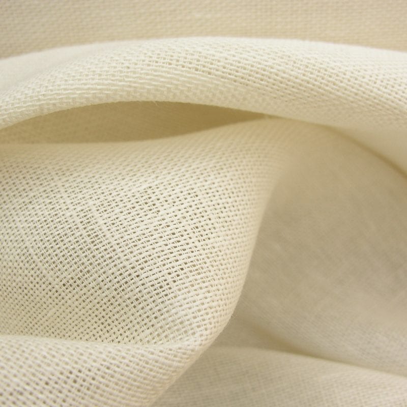 Extra Wide Linen Semi Sheer- Ivory