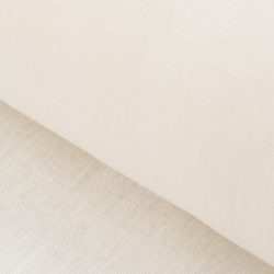 Extra Wide Ivory Linen Sheer