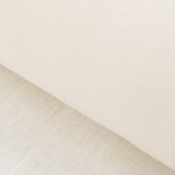 Extra Wide Ivory Linen Sheer
