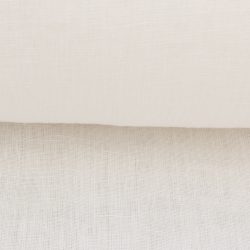 Extra Wide Ivory Linen Sheer