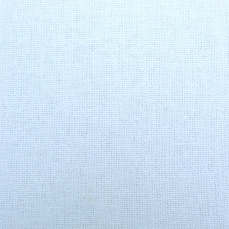Extra Wide 100% Linen - White