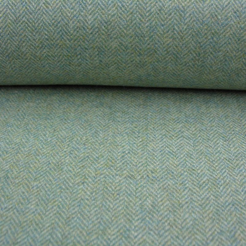 Wool Herringbone Seagreen