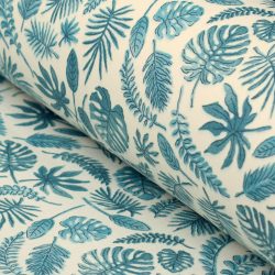 oilcloth japonica bleu