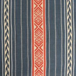 Kolomyya Linen Stripe - Indigo