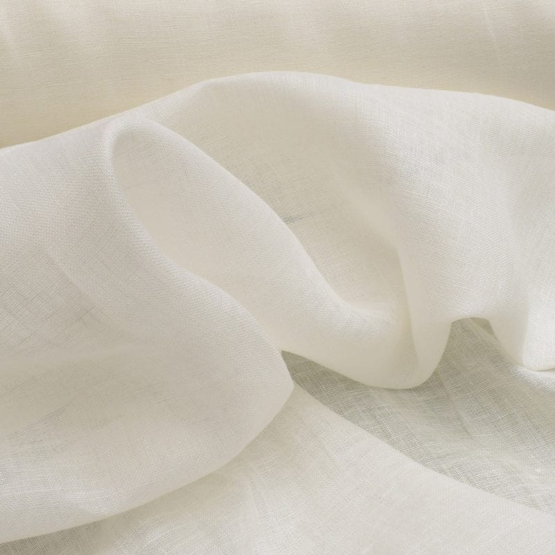 Ivory Linen Sheer