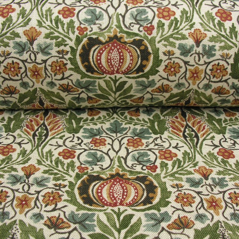 William Morris Little Chintz Olive and Ochre