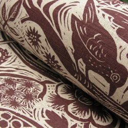 Mark Hearld Wren Fabric