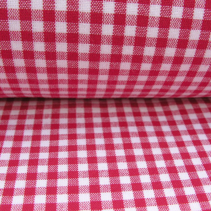 Small Gingham Check Ruby