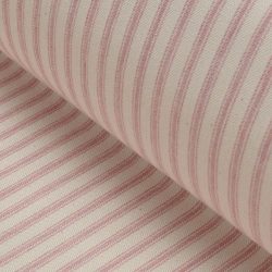 Ticking Fabric Pink