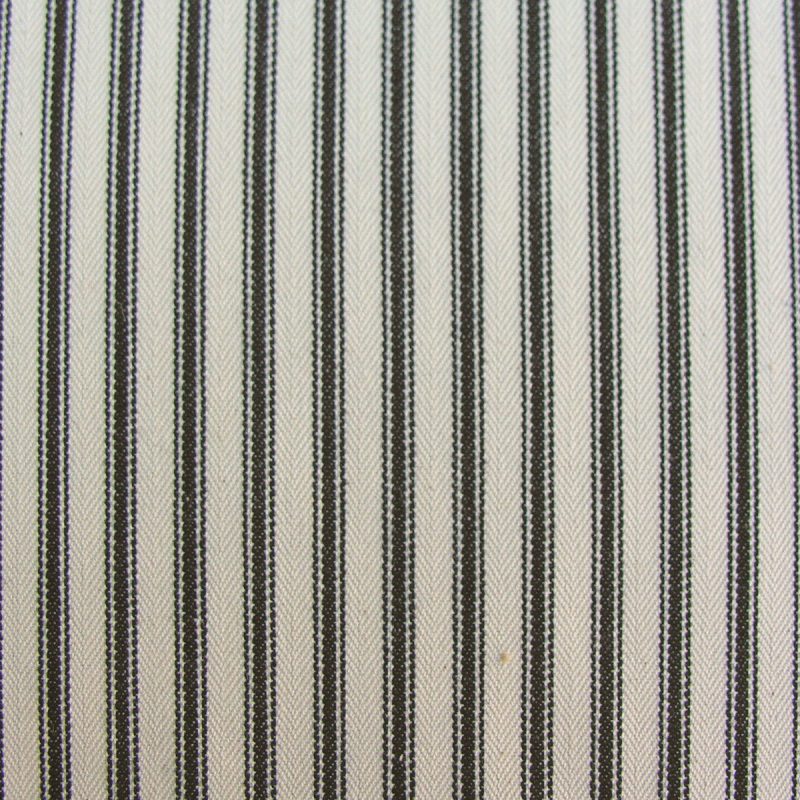 Ticking fabric black