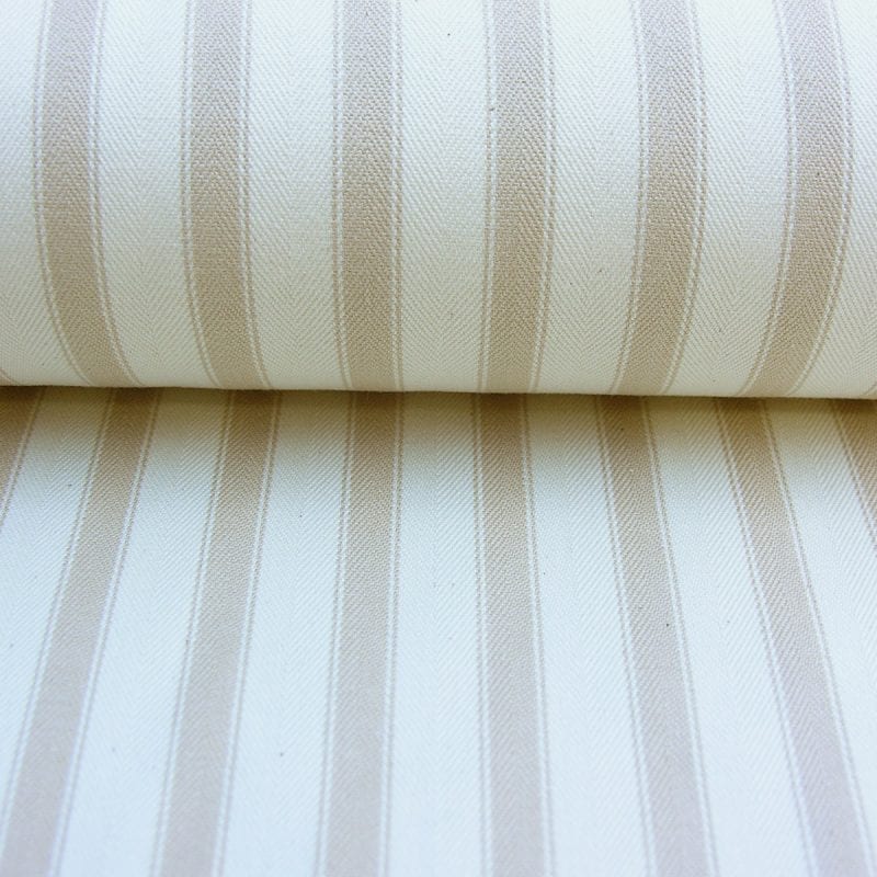 Ticking Fabric Large Cream