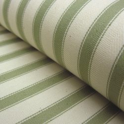 Ticking Fabric Large Sage