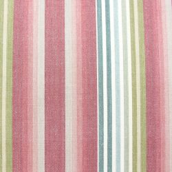 Ticking Vintage Stripe Peony