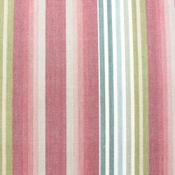 Ticking Vintage Stripe Peony