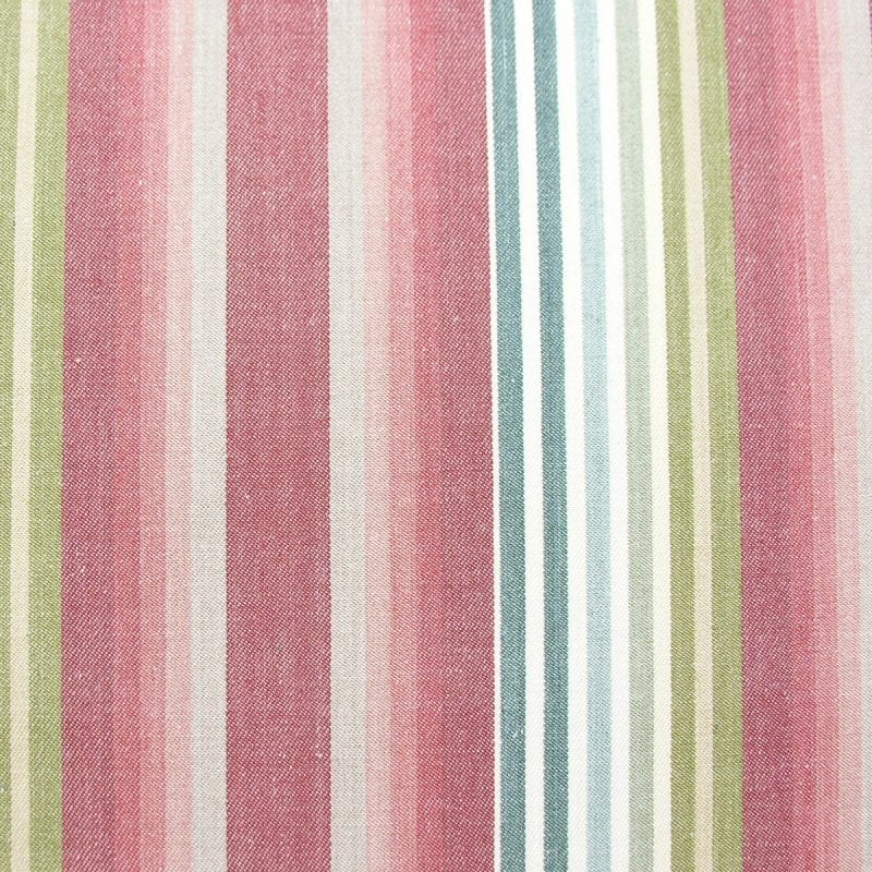 Ticking Vintage Stripe Peony