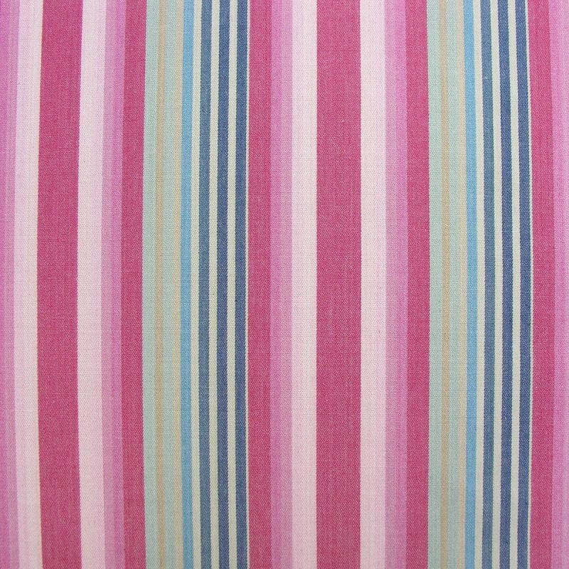 Ticking Vintage Stripe Raspberry