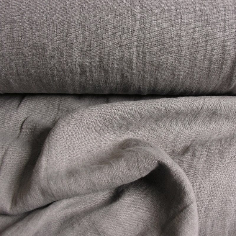 Washed Linen Elephant Grey