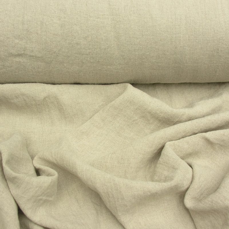 Washed Linen Wide Natural