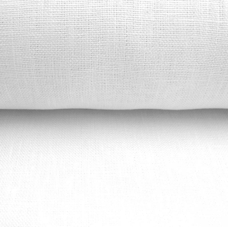 Textured Linen White