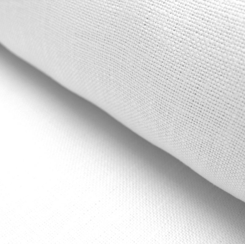 Textured Linen White