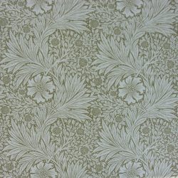 William Morris Marigold Linen Olive Linen