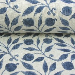 William Morris Fabric Rosehip Indigo