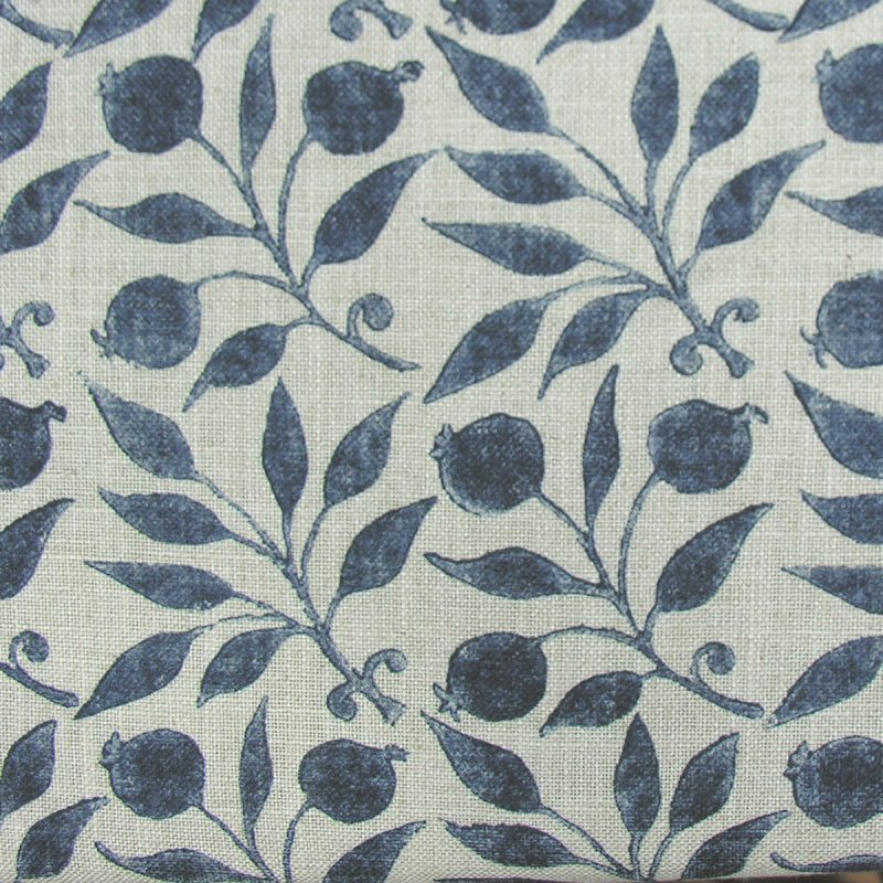 William Morris Fabric Rosehip Indigo