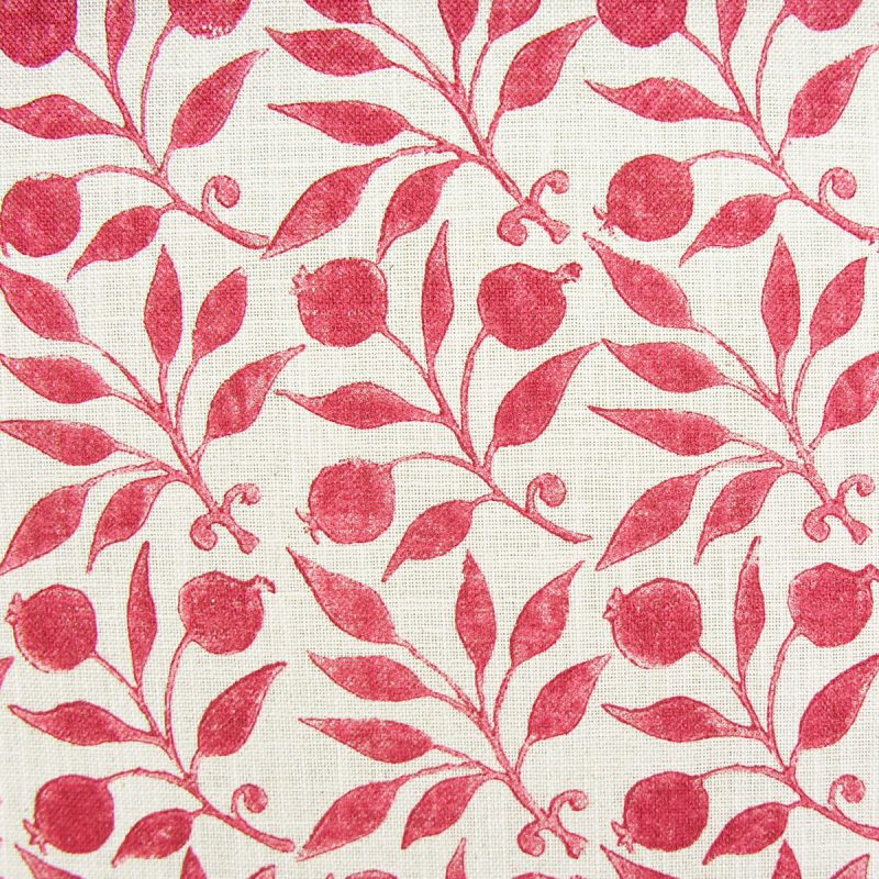 William Morris Fabric Rosehip Rose