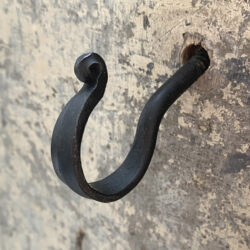 Ceiling Hook forged metal Tinsmiths