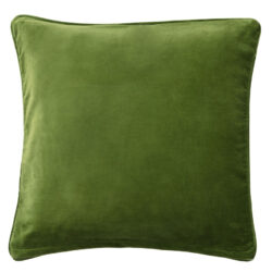Cotton Velvet cushion green