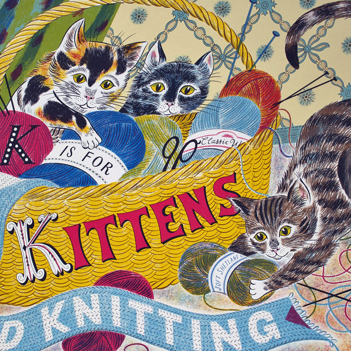 Emily Sutton Ki s for Kittens print