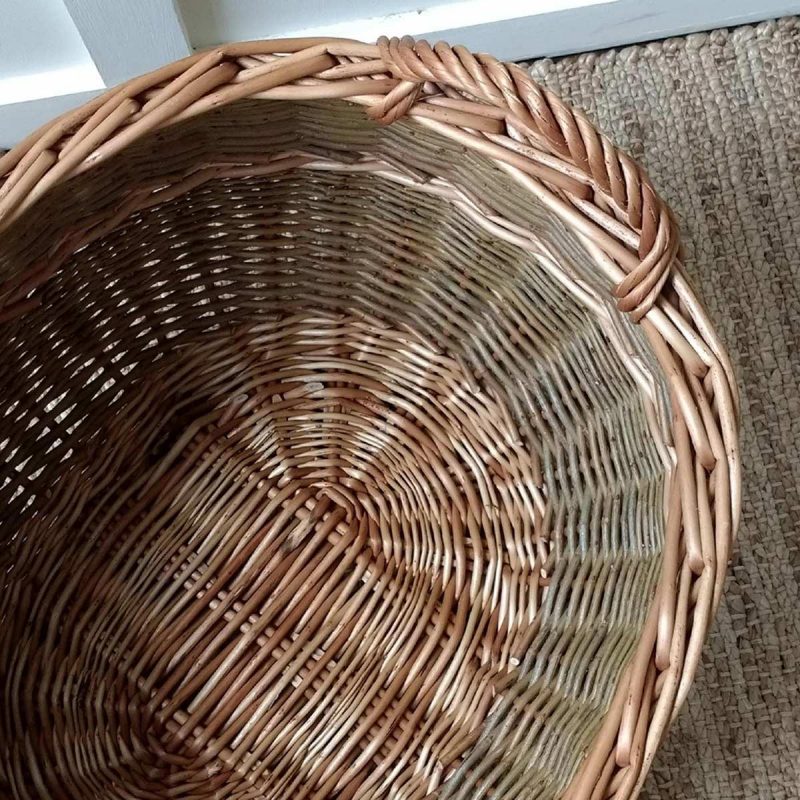 Large Oval Log Basket - Image 3