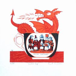Paul Bommer Welsh Cup Print