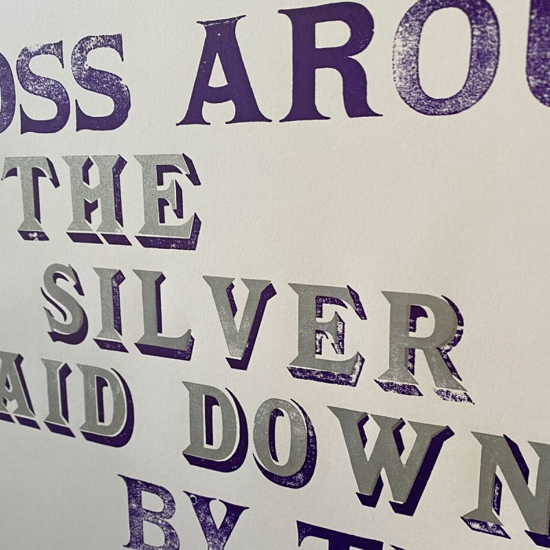 Jackdaw, Letterpress Poster - Image 3