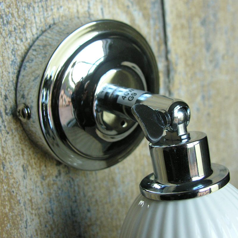 Alma Bathroom Light with Ceramic Shade - Image 3