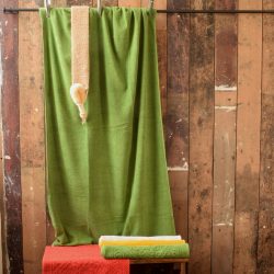Cotton Bath Towel - Green