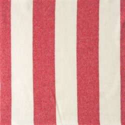Blanket Stitched Welsh Blanket - Red Stripe Tinsmiths