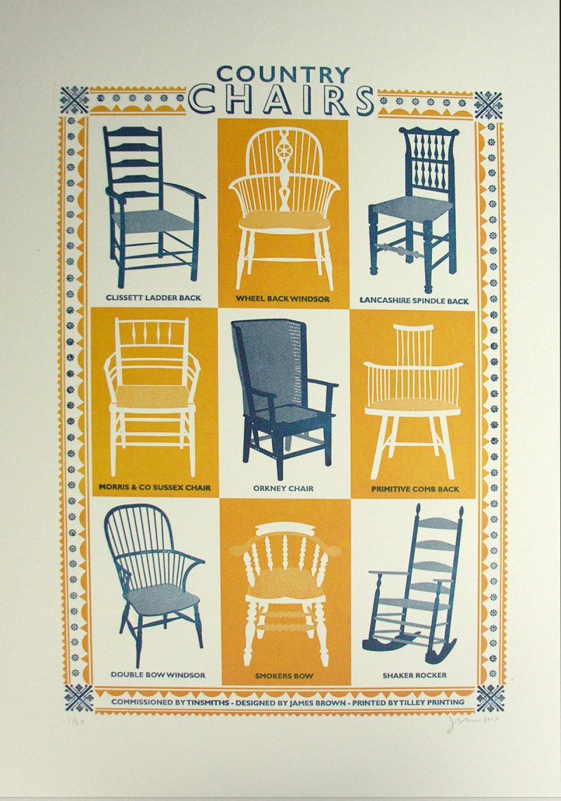 Country Chairs by James Brown