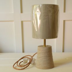 Rope Textured Cone Lamp - CL18