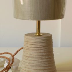 Rope Textured Cone Lamp - CL18