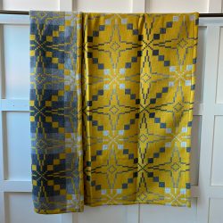 Vintage Star Welsh Blanket - Gorse