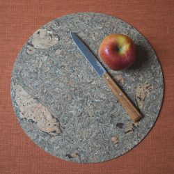 Rustic Cork Round Table Mat