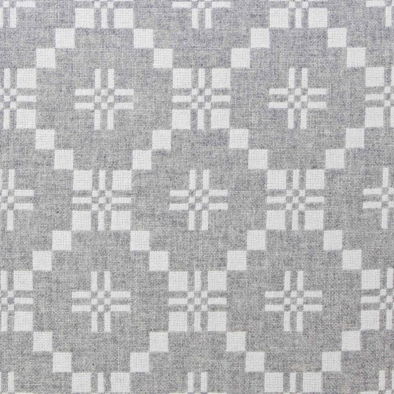 Welsh Blanket St David's Cross - Grey